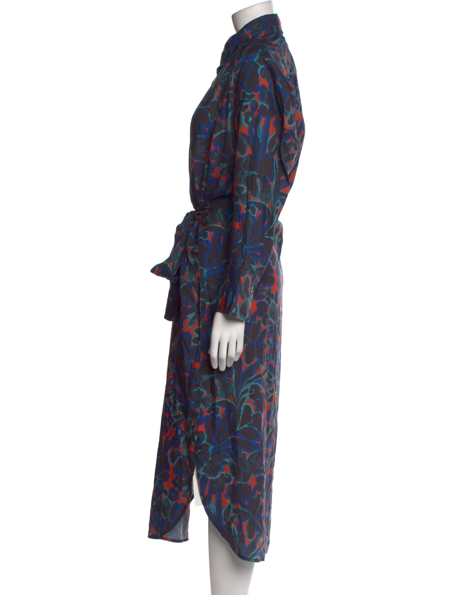 Untitled in Motion Printed Long Dress