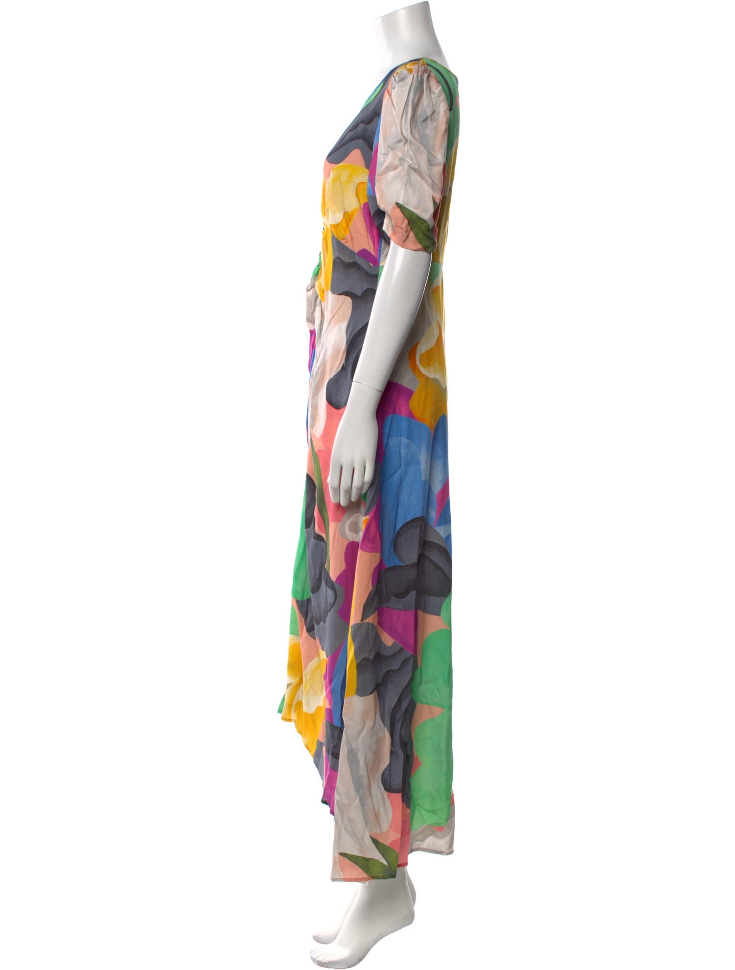 Untitled in Motion Printed Long Dress