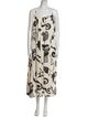 Untitled in Motion Bamboo Midi Length Dress