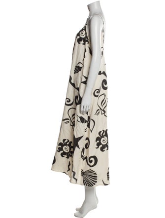 Untitled in Motion Bamboo Midi Length Dress