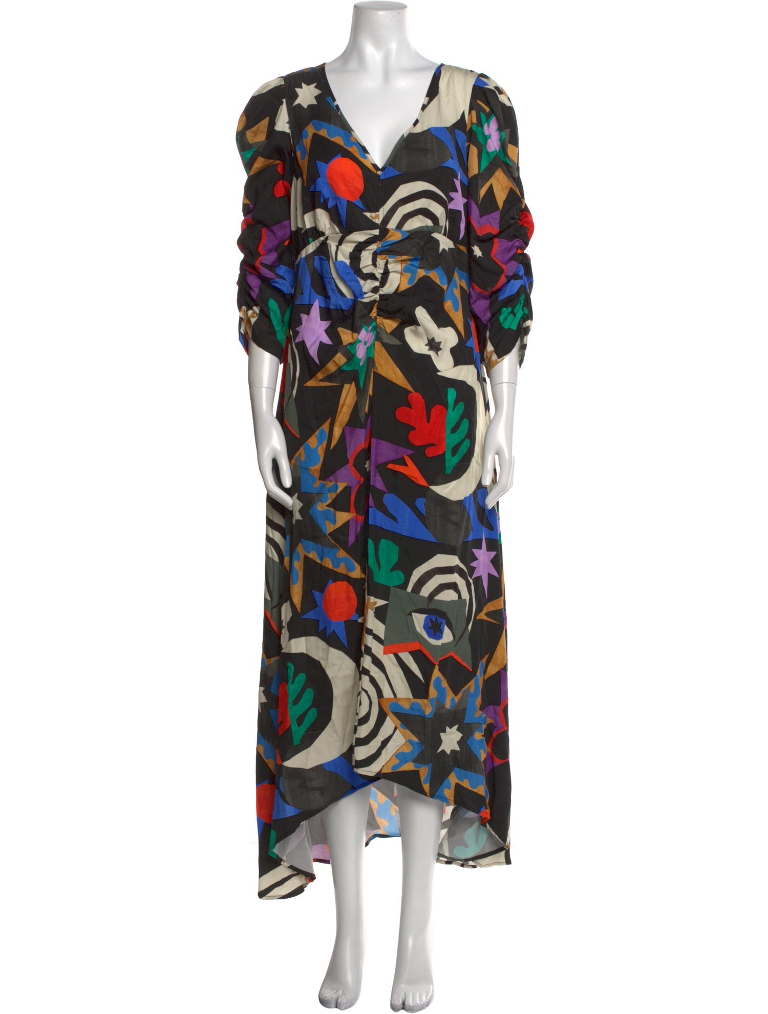 Untitled in Motion Printed Long Dress