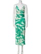 Untitled in Motion Printed Long Dress