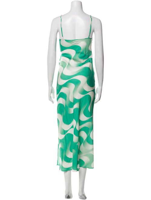 Untitled in Motion Printed Long Dress