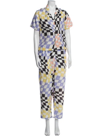Untitled in Motion Printed Lounge Set