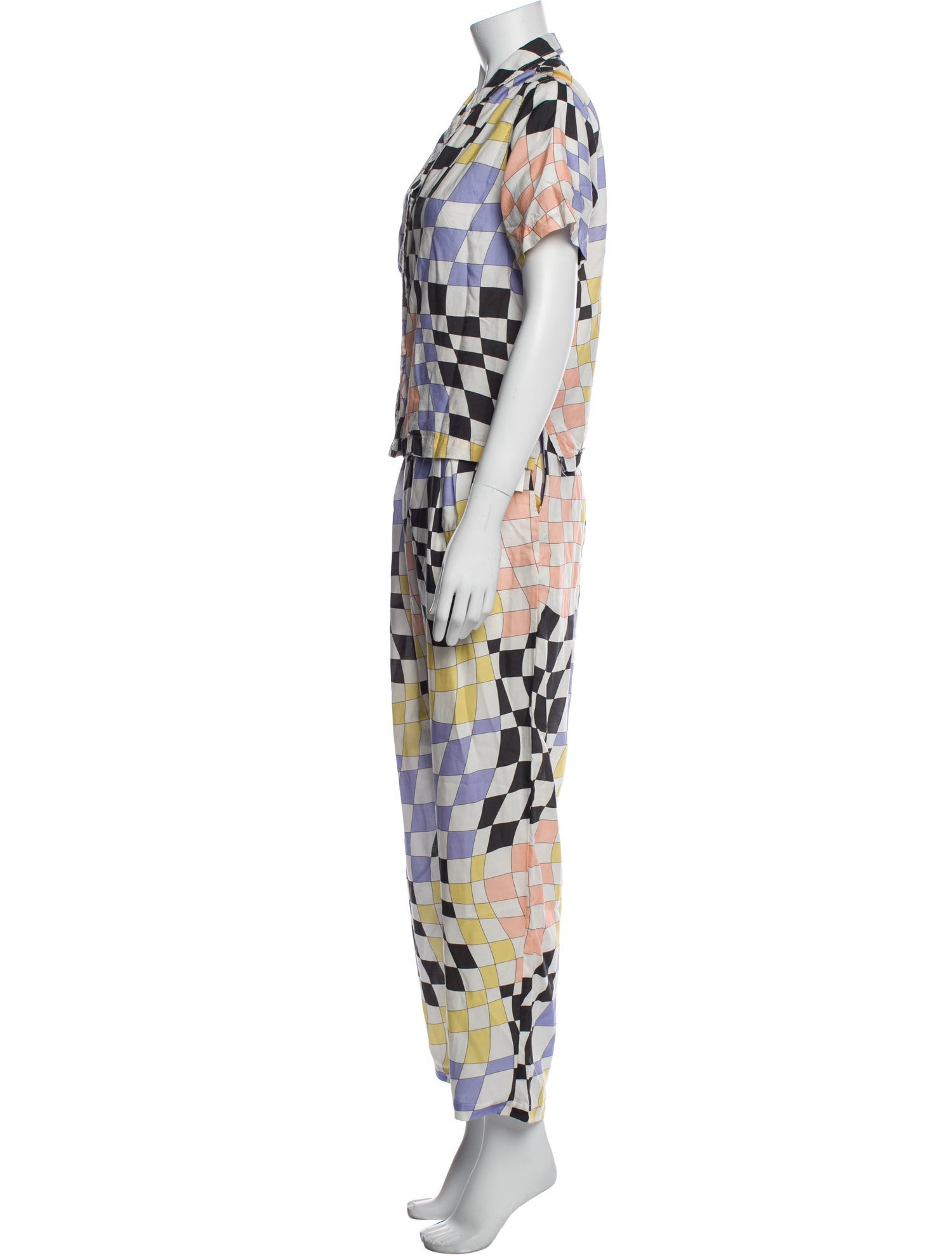 Untitled in Motion Printed Lounge Set