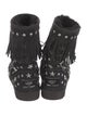 Jimmy Choo & UGG Suede Studded Accents Boots