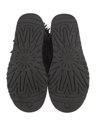 Jimmy Choo & UGG Nubuck Studded Accents Boots