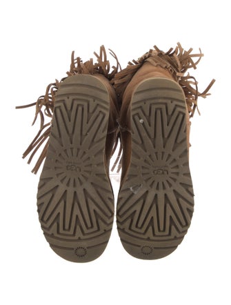 Jimmy Choo & UGG Suede Studded Accents Boots