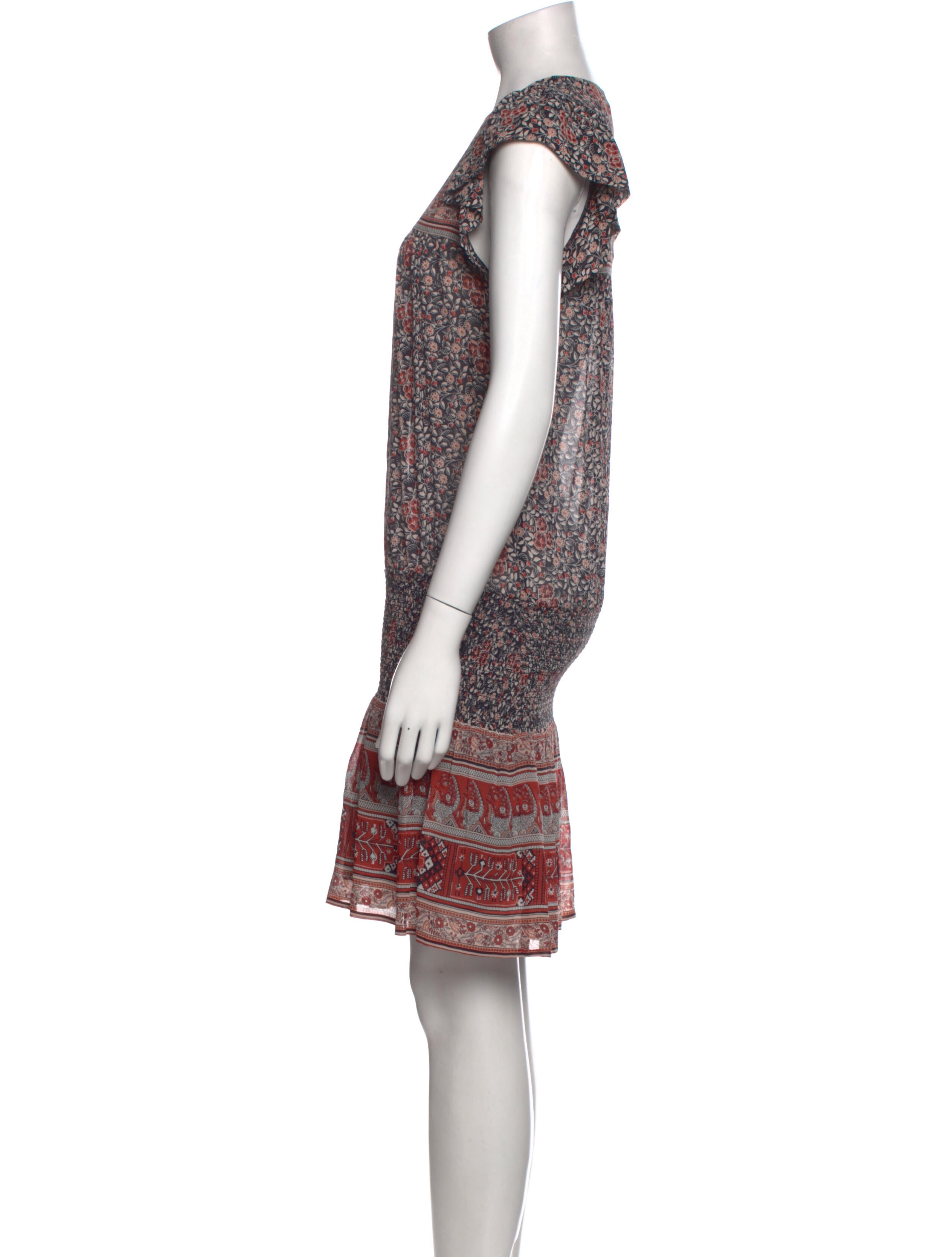 Ulla Johnson Silk Knee-Length Dress