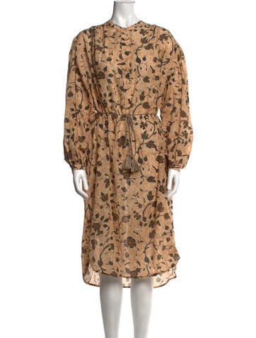 Ulla Johnson Dresses Floral Print Midi Length Dress M