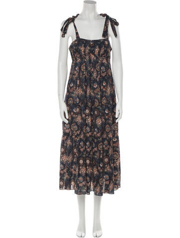 Ulla Johnson Dresses Floral Print Long Dress US 4 | S