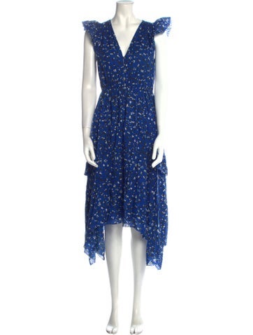 Ulla Johnson Dresses Floral Print Long Dress US 0 | XS