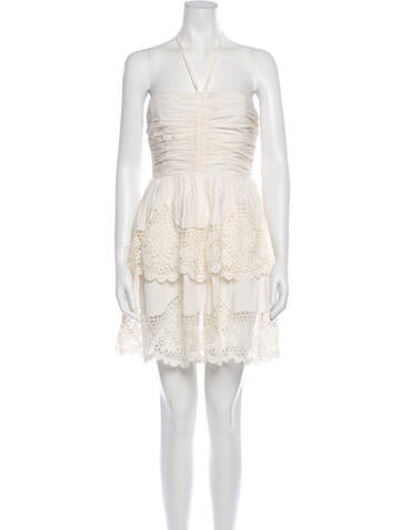 Ulla Johnson Dresses Halterneck Mini Dress US 8 | M