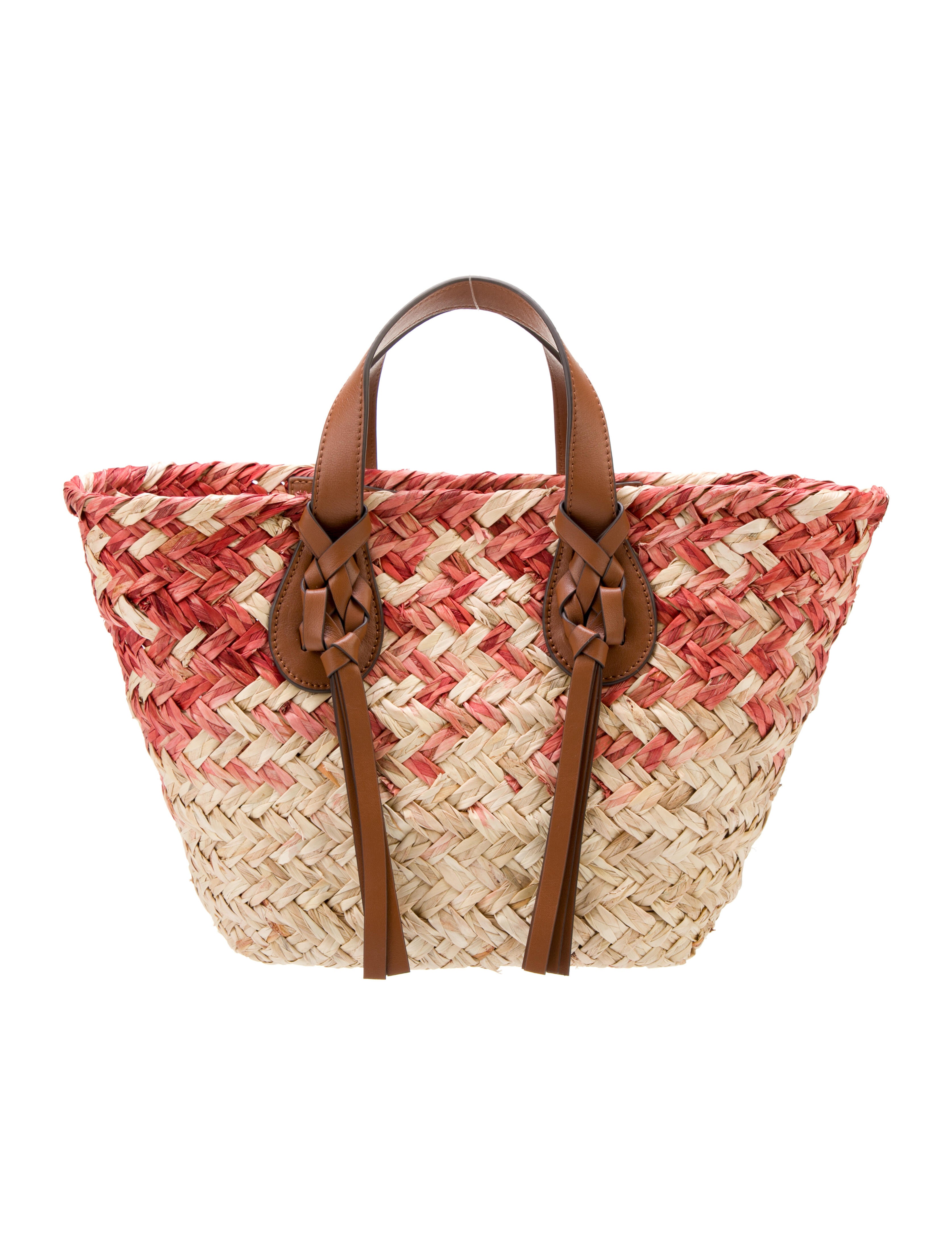 Ulla Johnson Surfside Straw Carryall Tote w/ Tags Neutrals Totes