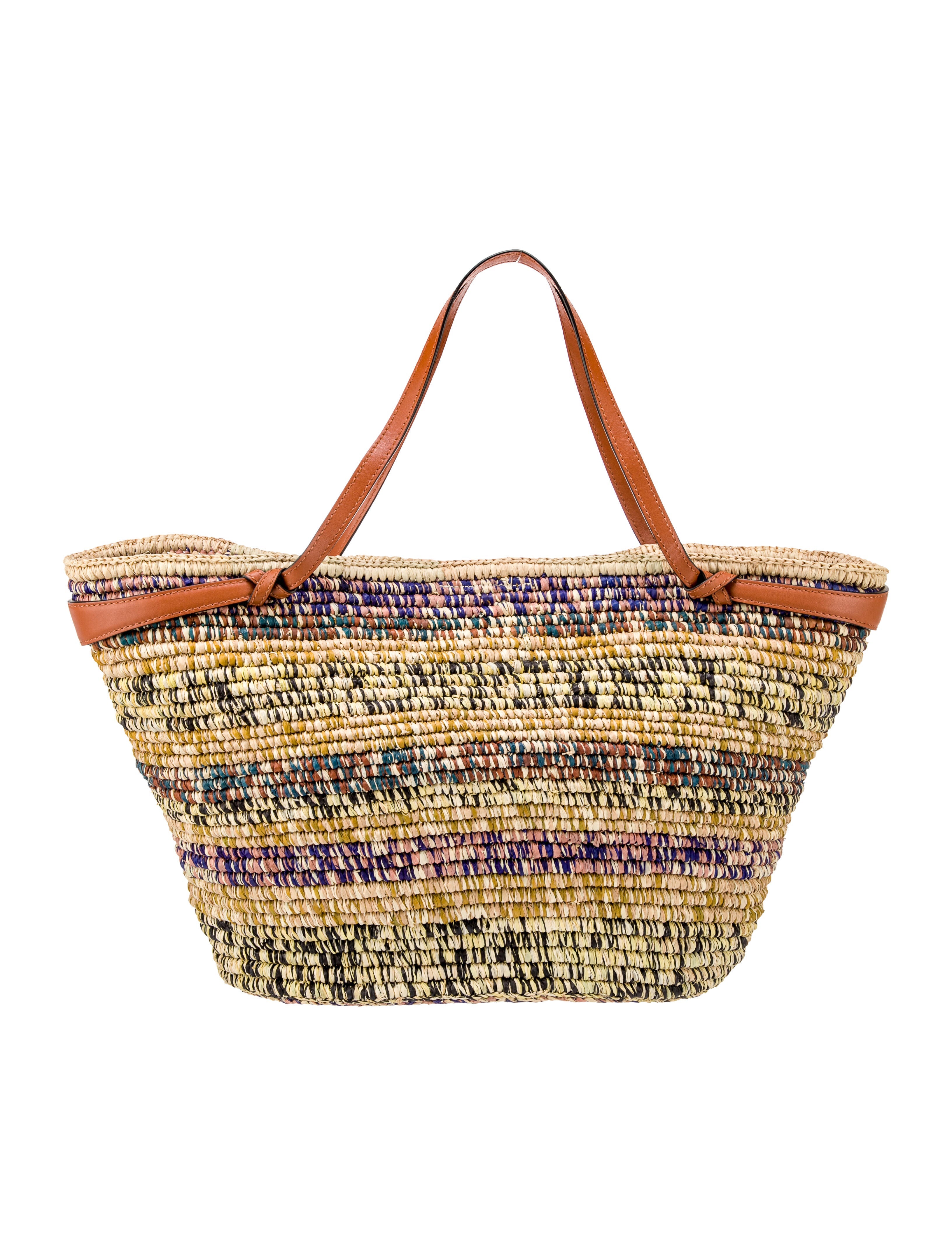 Ulla Johnson Straw Tote Bag Neutrals Totes, Handbags WUL149143