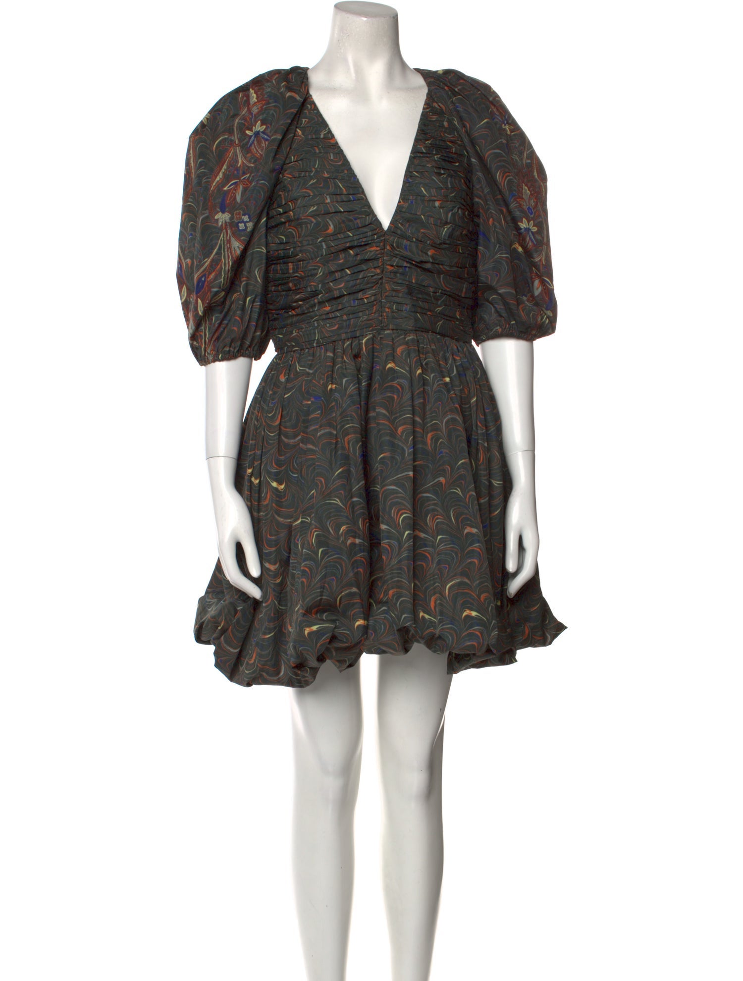 Ulla Johnson Paisley Print Mini Dress
