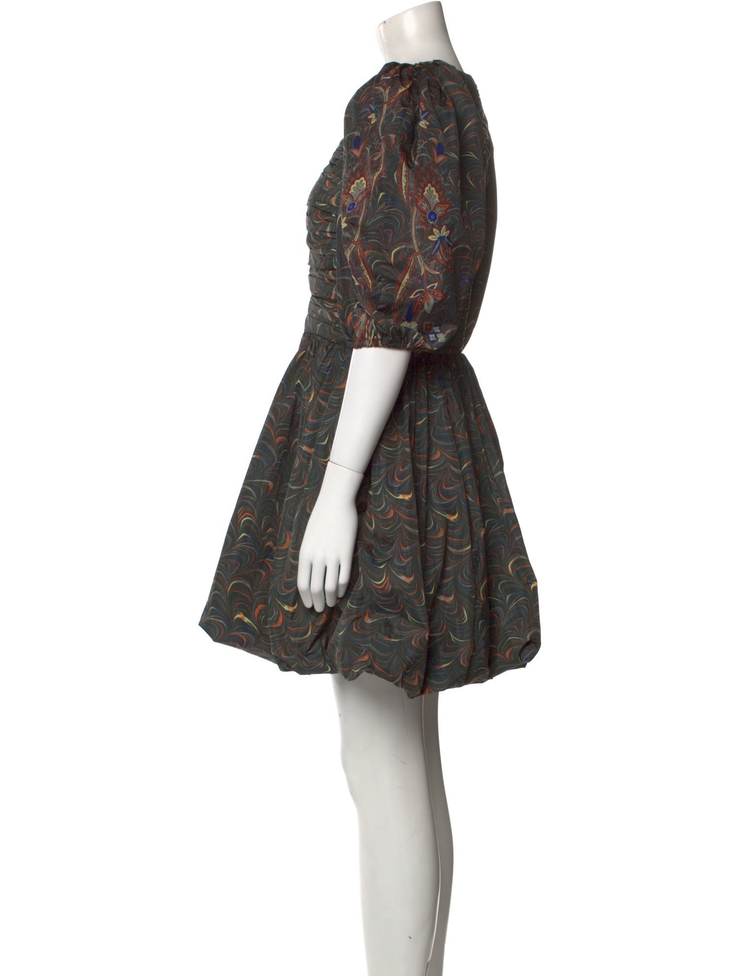 Ulla Johnson Paisley Print Mini Dress