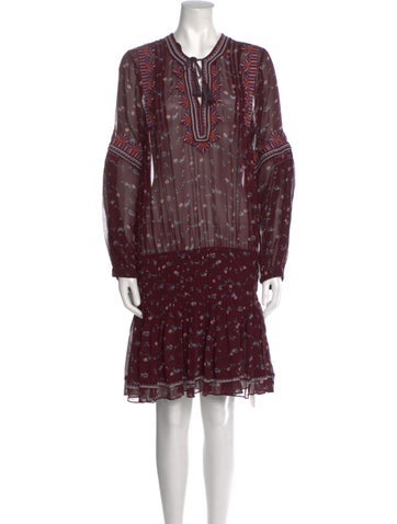 Ulla Johnson Dresses Silk Knee-Length Dress US 6 | M