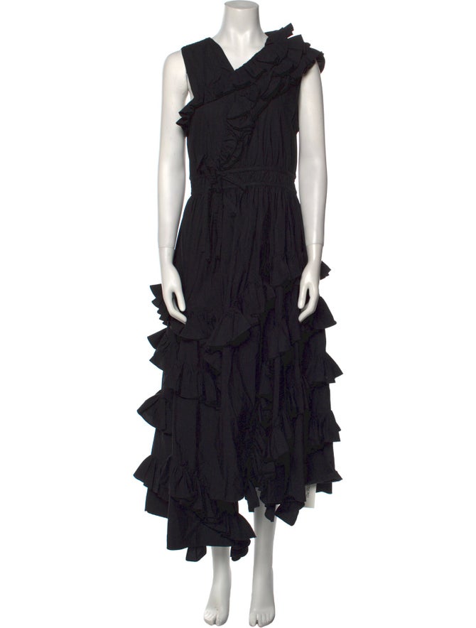 Ulla Johnson VNeck Long Dress w/ Tags Black Dresses, Clothing