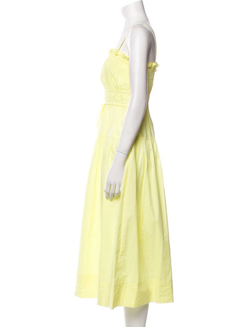 Ulla Johnson Square Neckline Knee-Length Dress