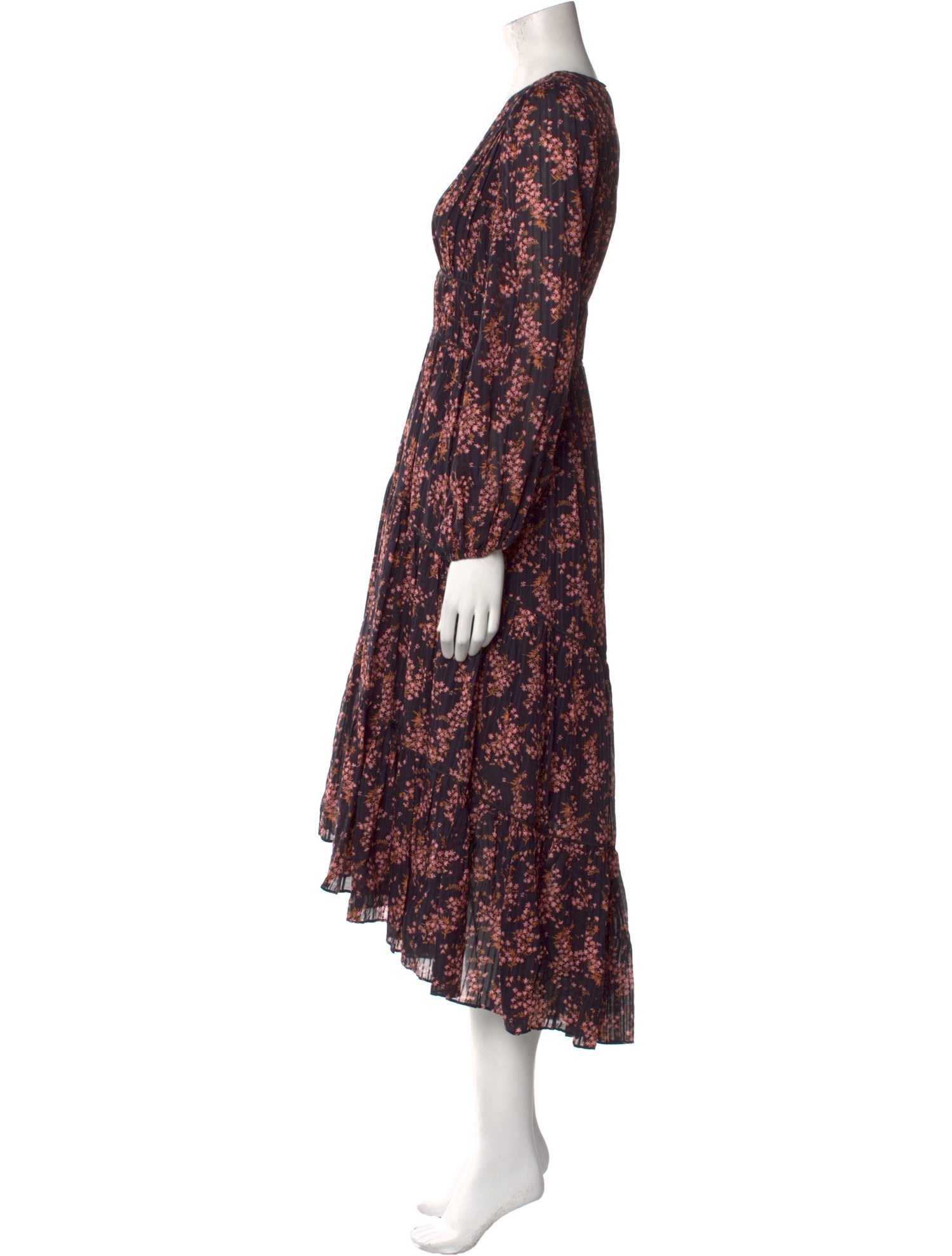 Ulla Johnson Floral Print Long Dress