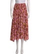 Ulla Johnson Silk Midi Length Skirt