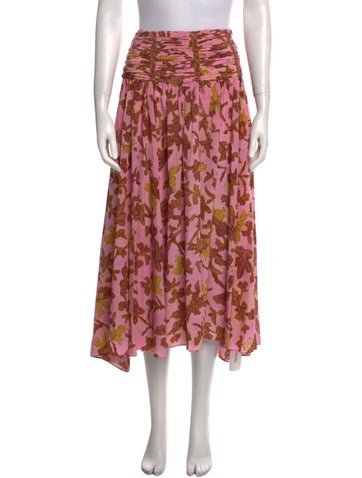 Ulla Johnson Skirts Silk Midi Length Skirt US 8 | M