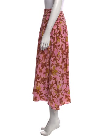 Ulla Johnson Silk Midi Length Skirt