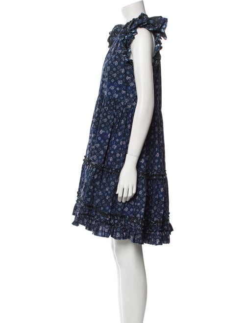 Ulla Johnson Floral Print Mini Dress