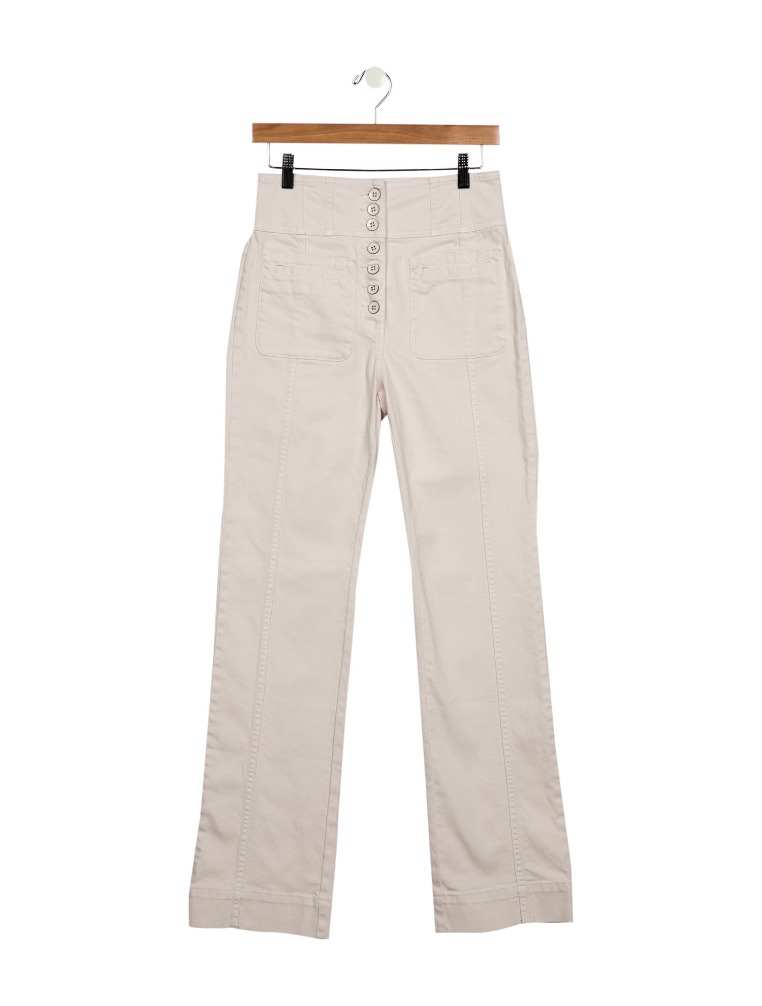 Ulla Johnson High-Rise Straight Leg Jeans w/ Tags