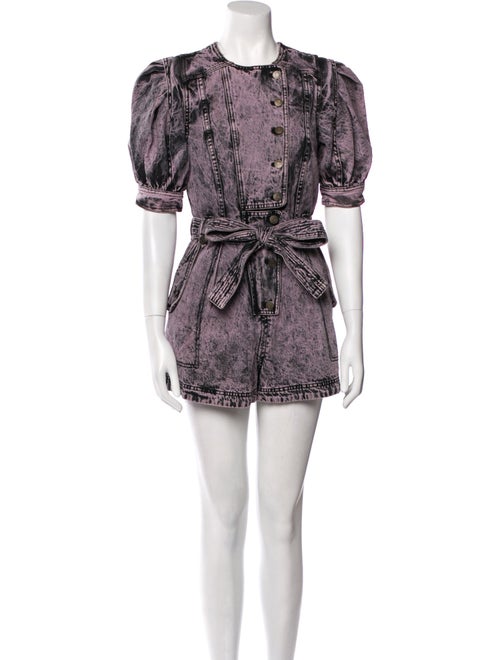 Ulla Johnson Crew Neck Romper