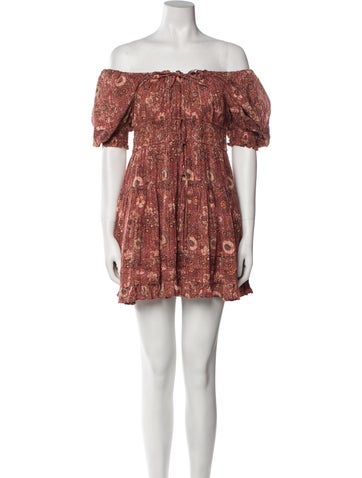 Ulla Johnson Dresses Floral Print Mini Dress US 0 | XS