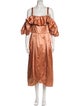Ulla Johnson Satin Long Dress