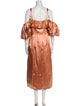 Ulla Johnson Satin Long Dress