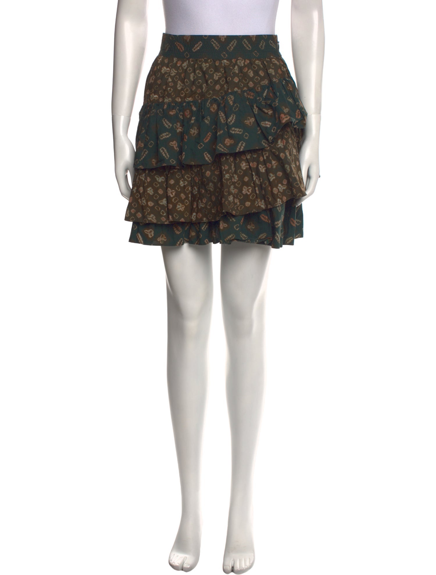 Ulla Johnson Floral Print Mini Skirt