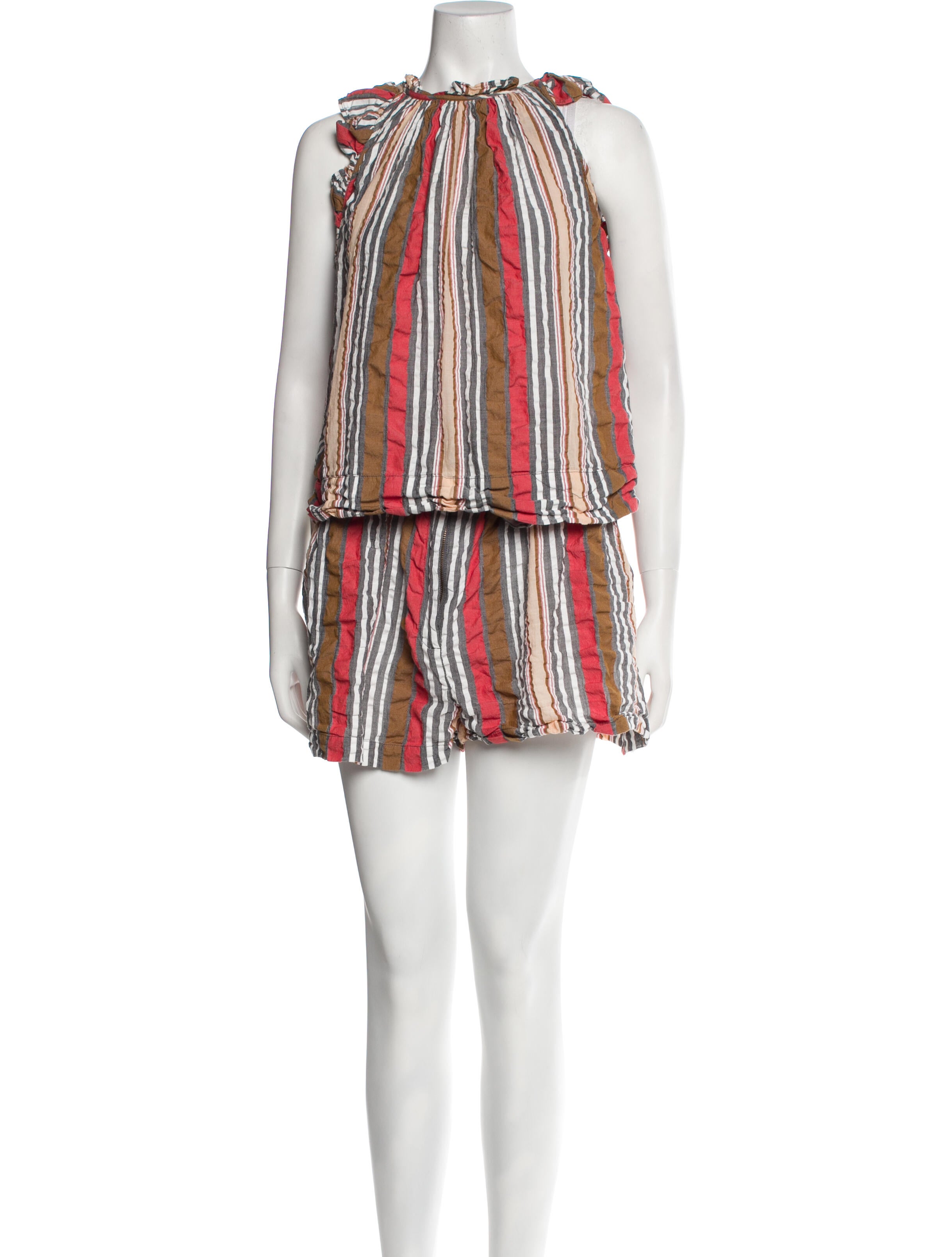 Ulla Johnson Striped Short Set