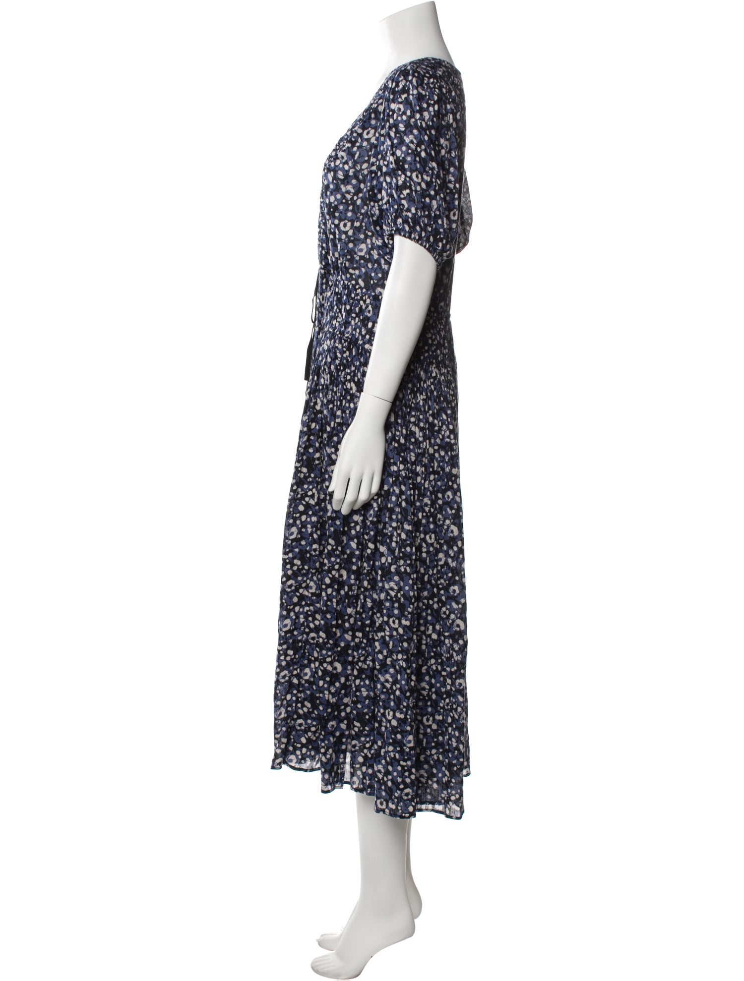 Ulla Johnson Floral Print Long Dress