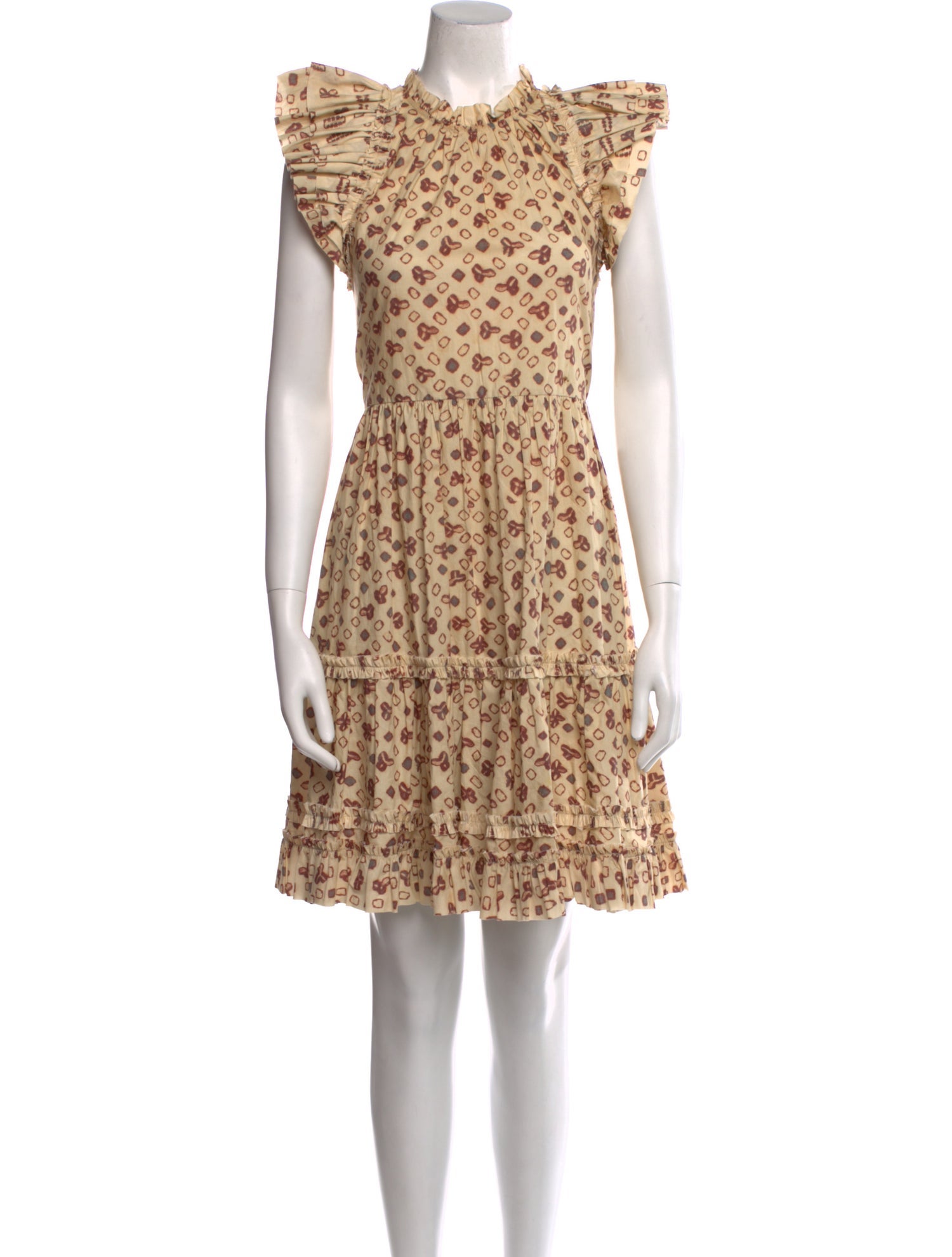 Ulla Johnson Printed Knee-Length Dress