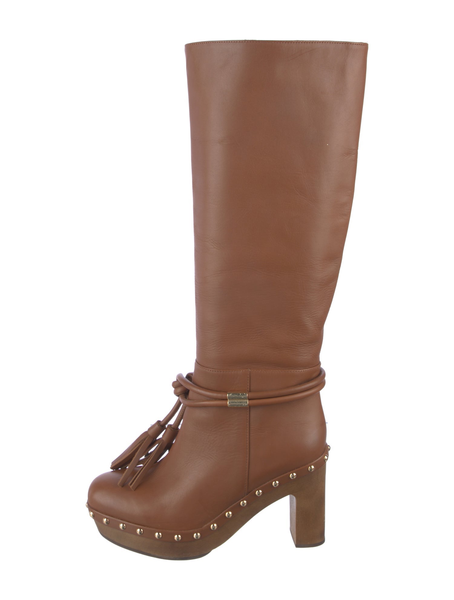 Ulla Johnson Leather Tassel Accents Boots