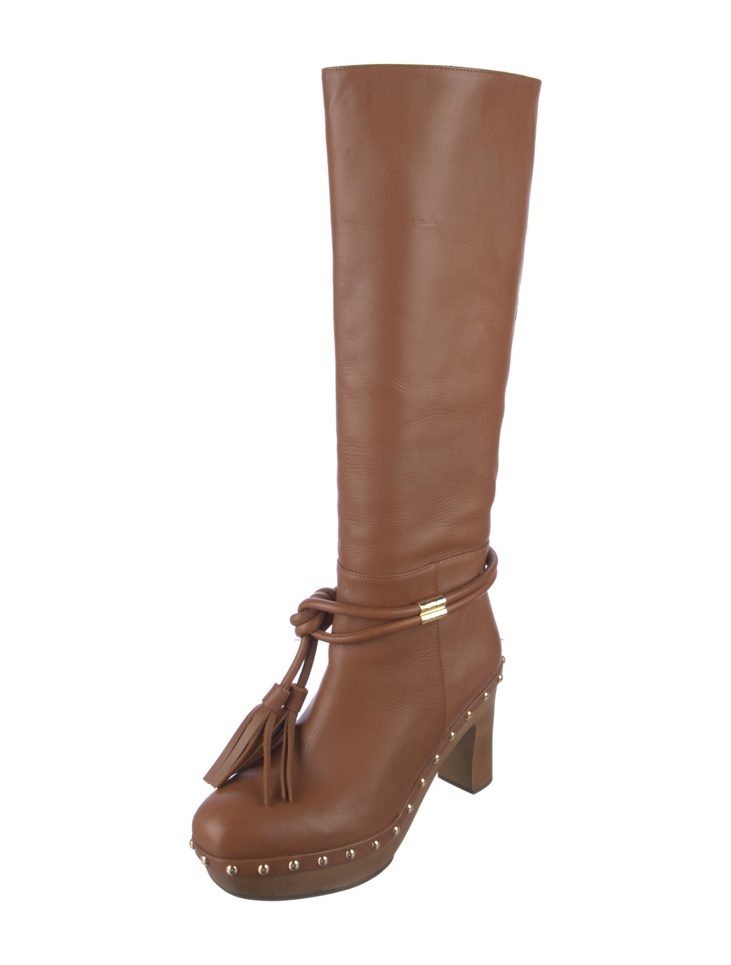 Ulla Johnson Leather Tassel Accents Boots
