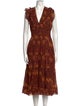 Ulla Johnson Printed Long Dress