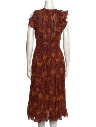 Ulla Johnson Printed Long Dress