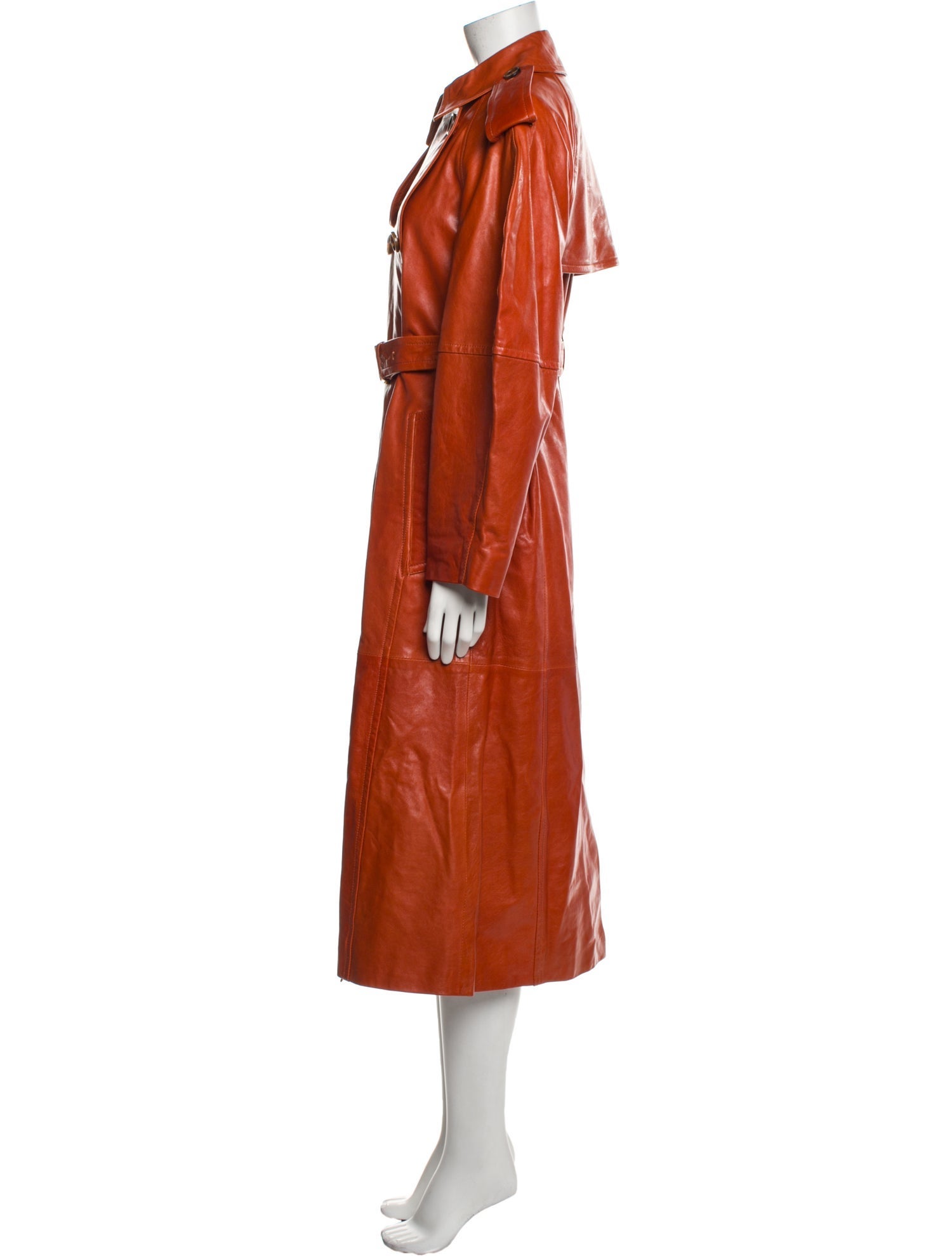 Ulla Johnson Lamb Leather Trench Coat