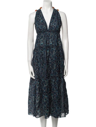 Ulla Johnson Printed Long Dress