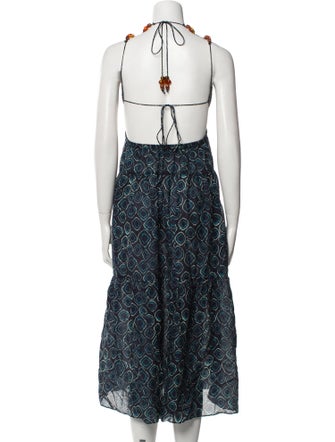 Ulla Johnson Printed Long Dress