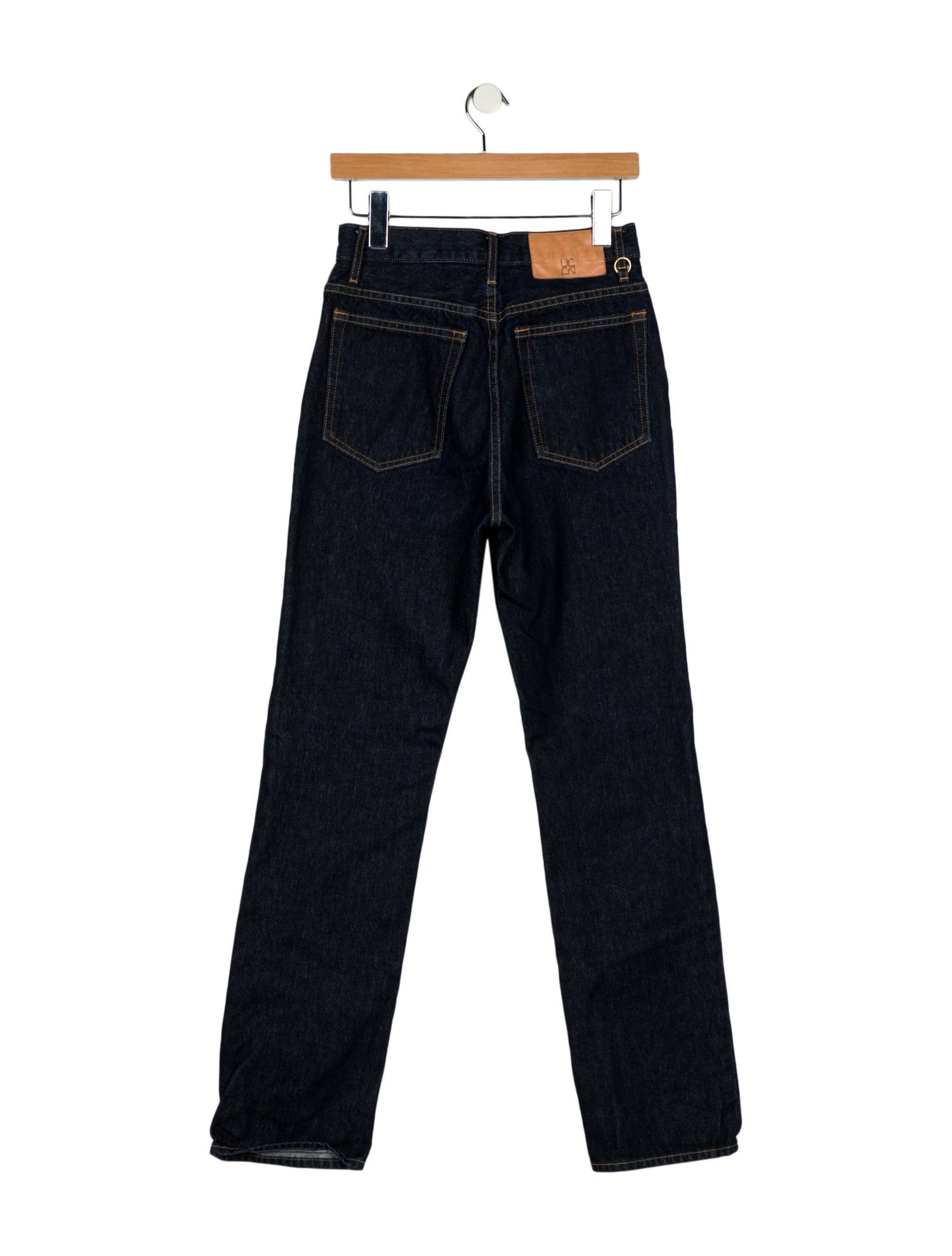 Ulla Johnson High-Rise Straight Leg Jeans