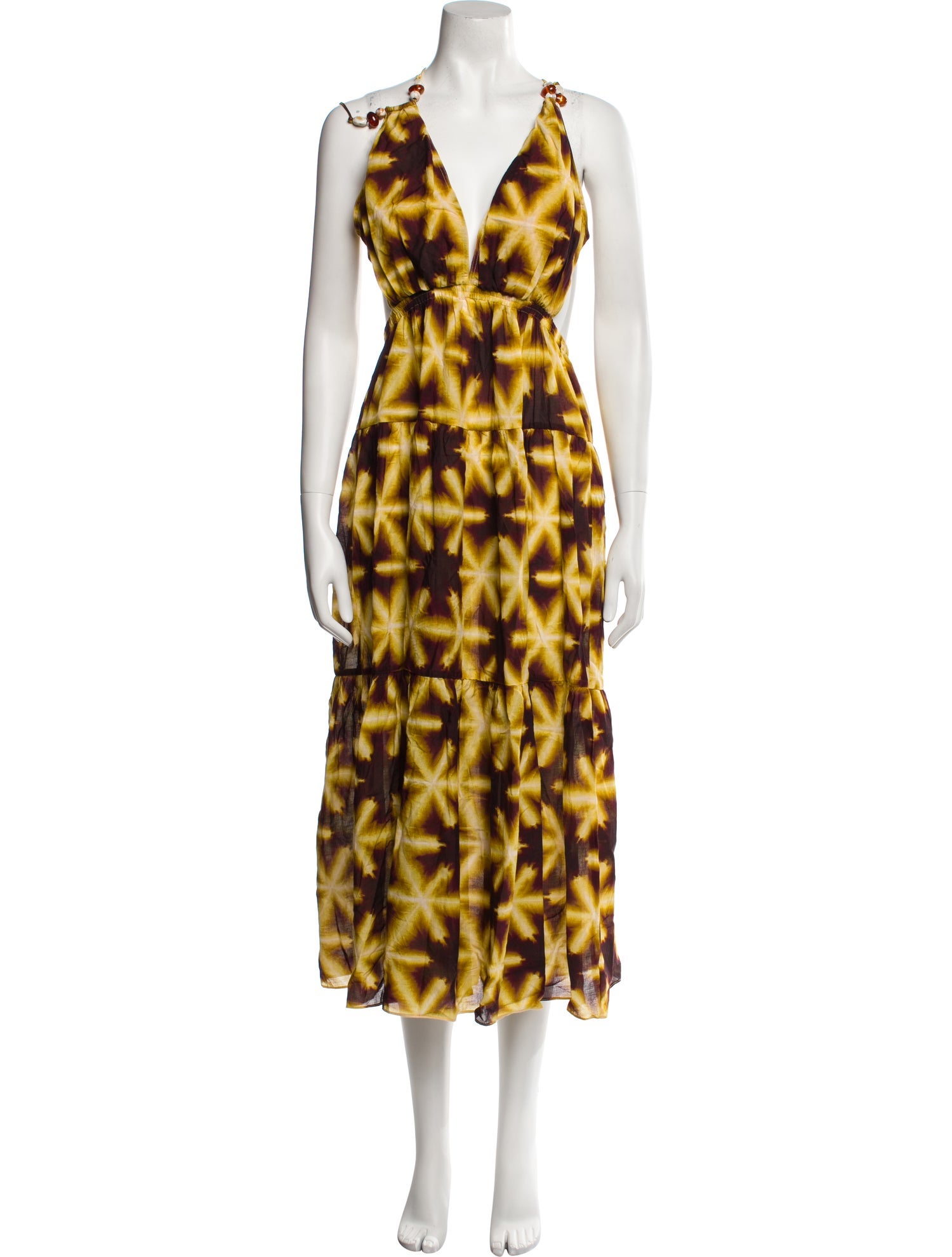 Ulla Johnson Printed Long Dress