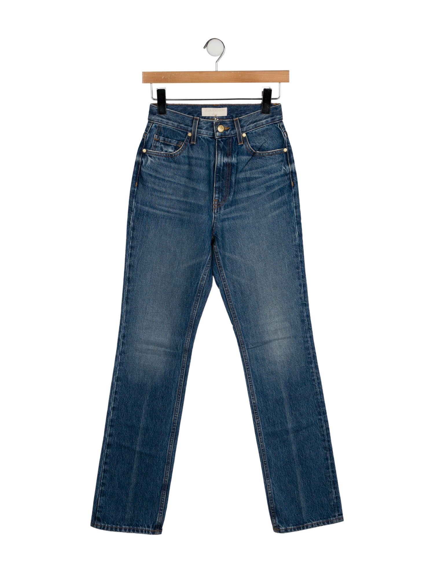 Ulla Johnson High-Rise Straight Leg Jeans w/ Tags