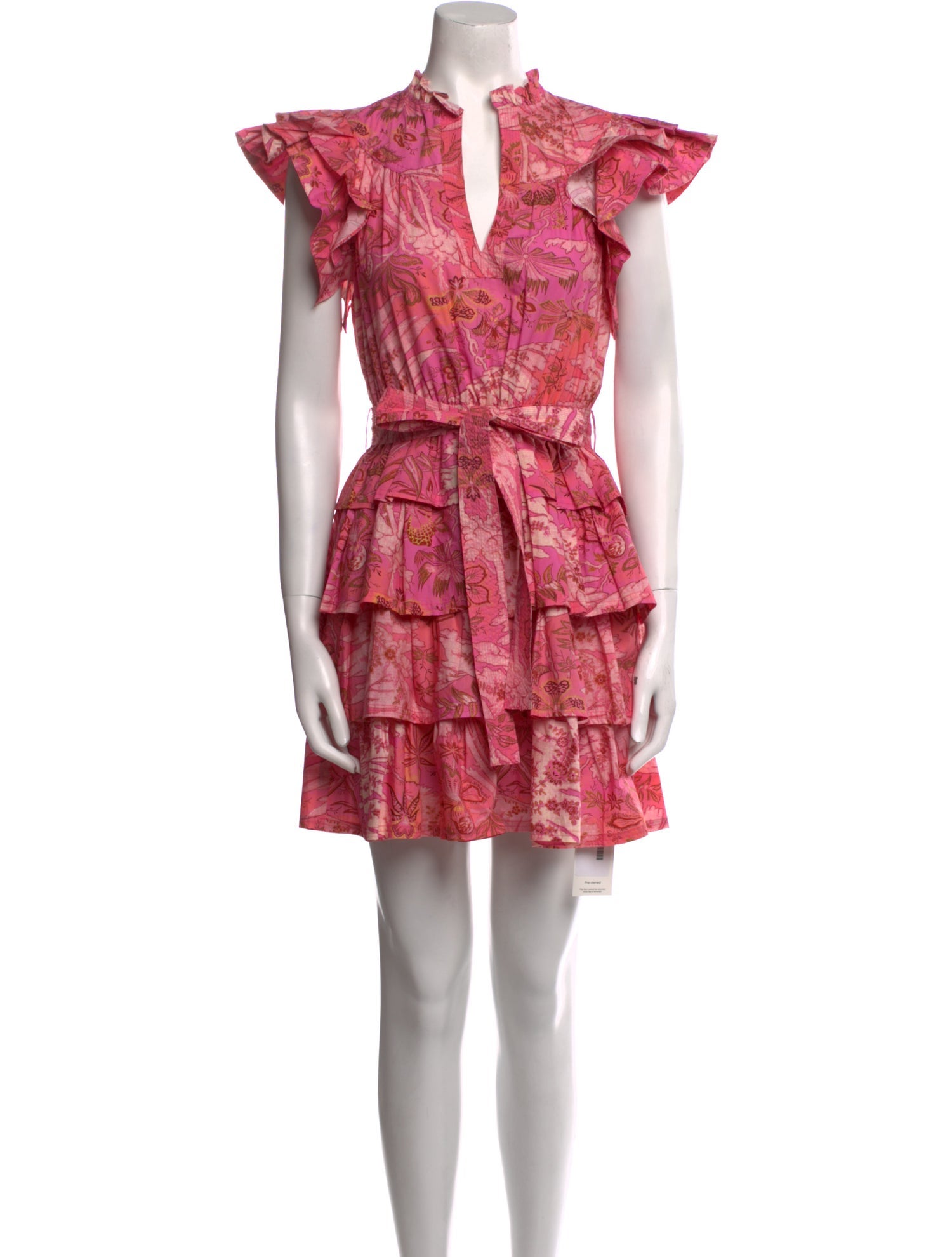 Ulla Johnson Floral Print Mini Dress