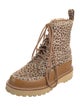 Ulla Johnson Etna Ponyhair Combat Boots